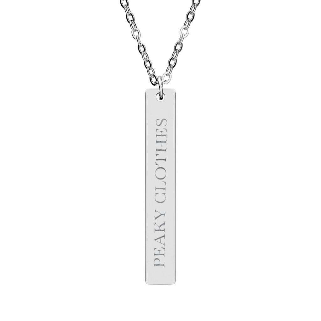 Collier à barre verticale ( gravure )